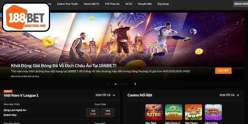 Sân chơi 188BET là gì cực kỳ sang trọng